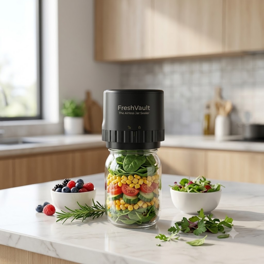 FreshVault Pro – Cordless Jar Vacuum Sealer