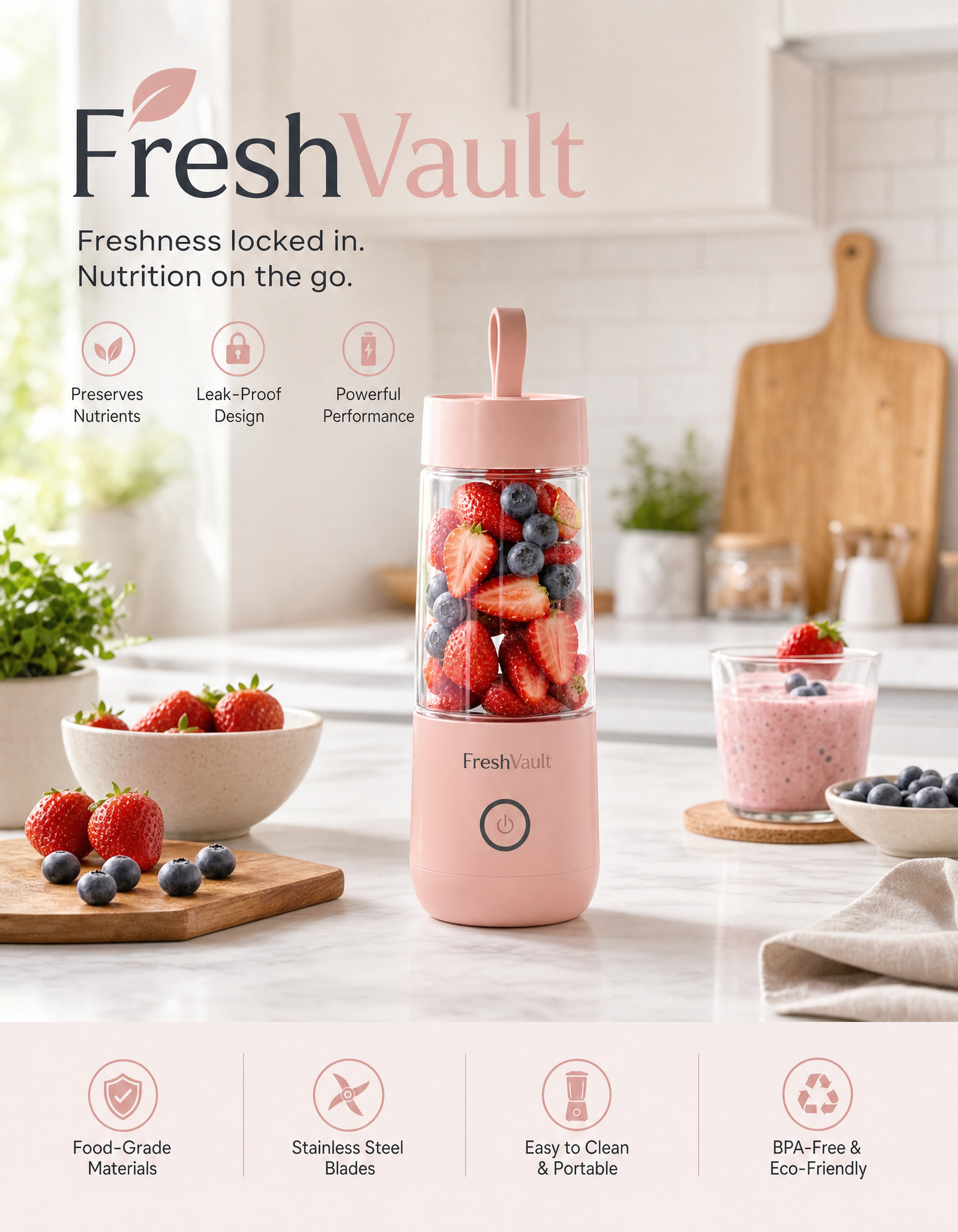 USB Rechargeable Blender